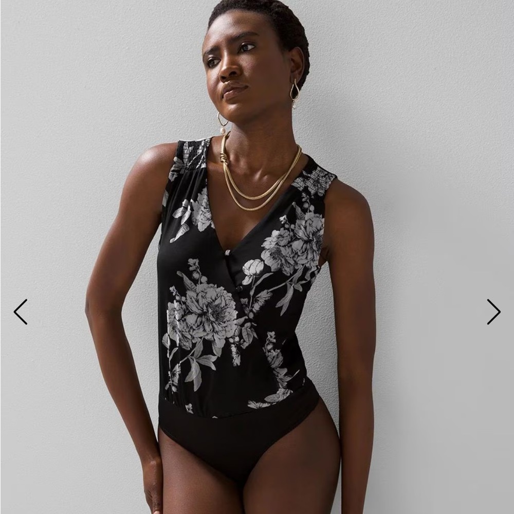 Floral bodysuit